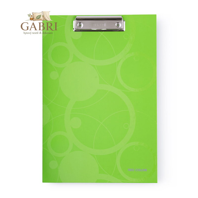 Deska A4 s klipem Neo Colori zelená