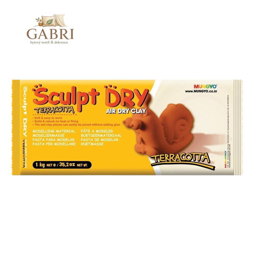 Modelovací hmota MUNGYO 250 g, terracota