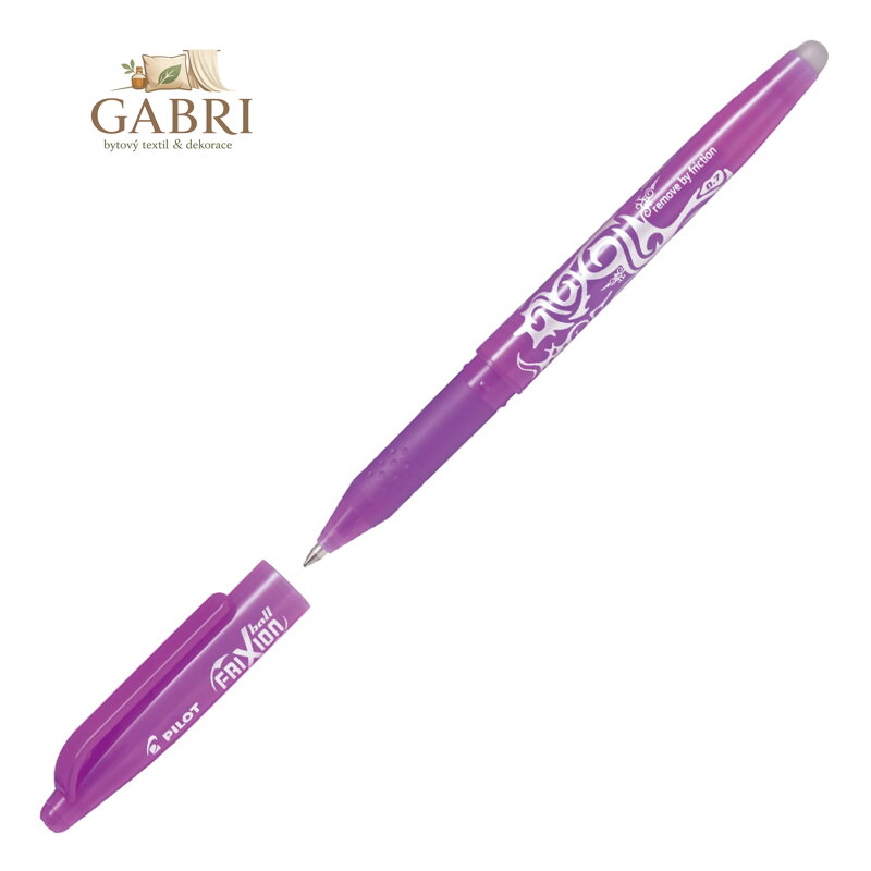 Roller gelový PILOT Frixion 0,7 lila