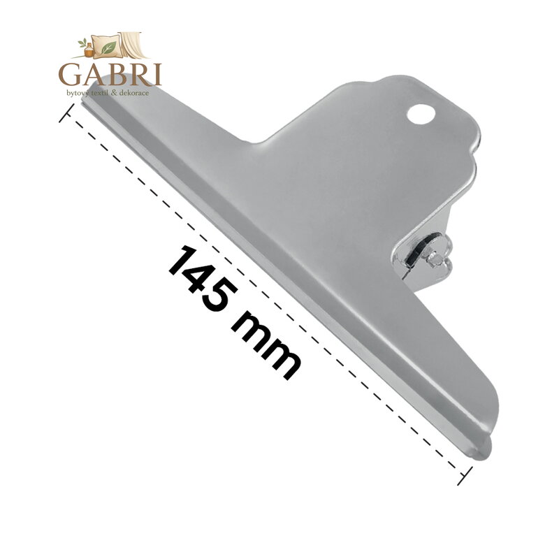 Klip pružinový - kovový Foska 100 mm