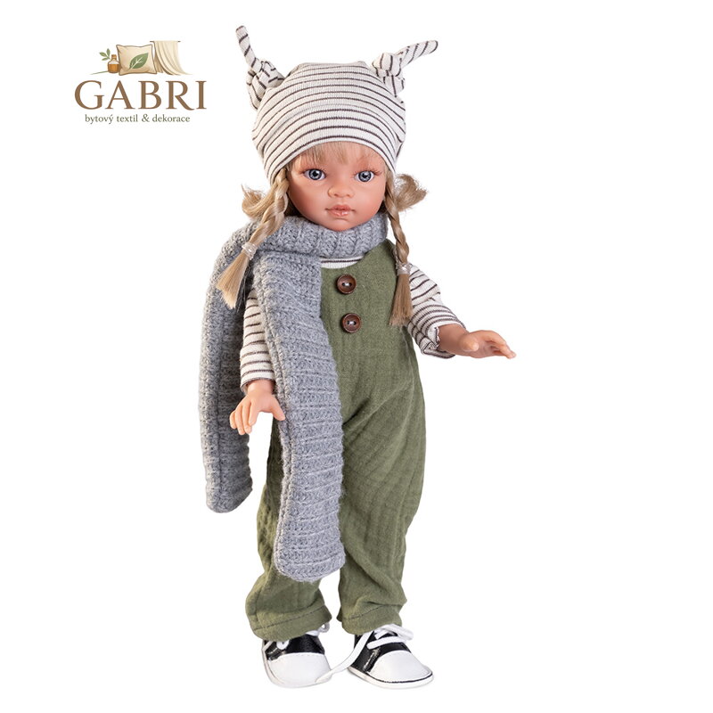 Panenka Emily s šátkem, 33 cm