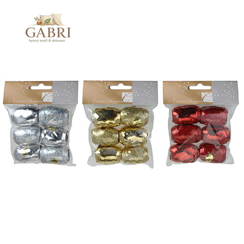 Stuha 5 mm x 10 m /vajíčko (mix barev /cena 1bal) sada 6 ks