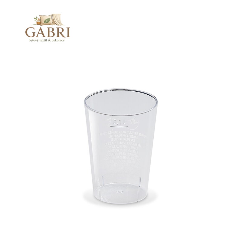 Pohár krystal 0,1 l, 40 ks