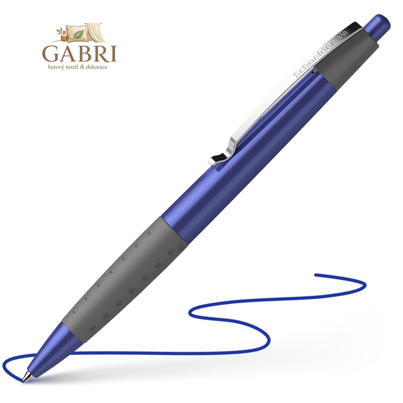 Pero kuličkové Schneider Loox - modrá náplň