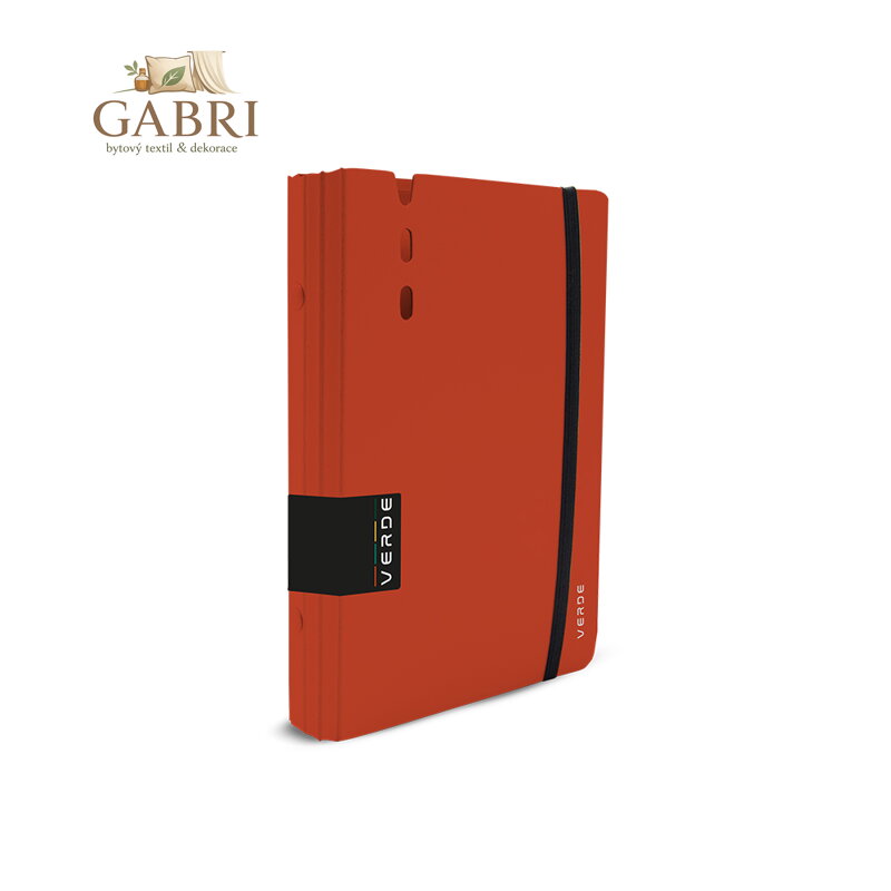 KARIS A5 foam VERDE cihlová