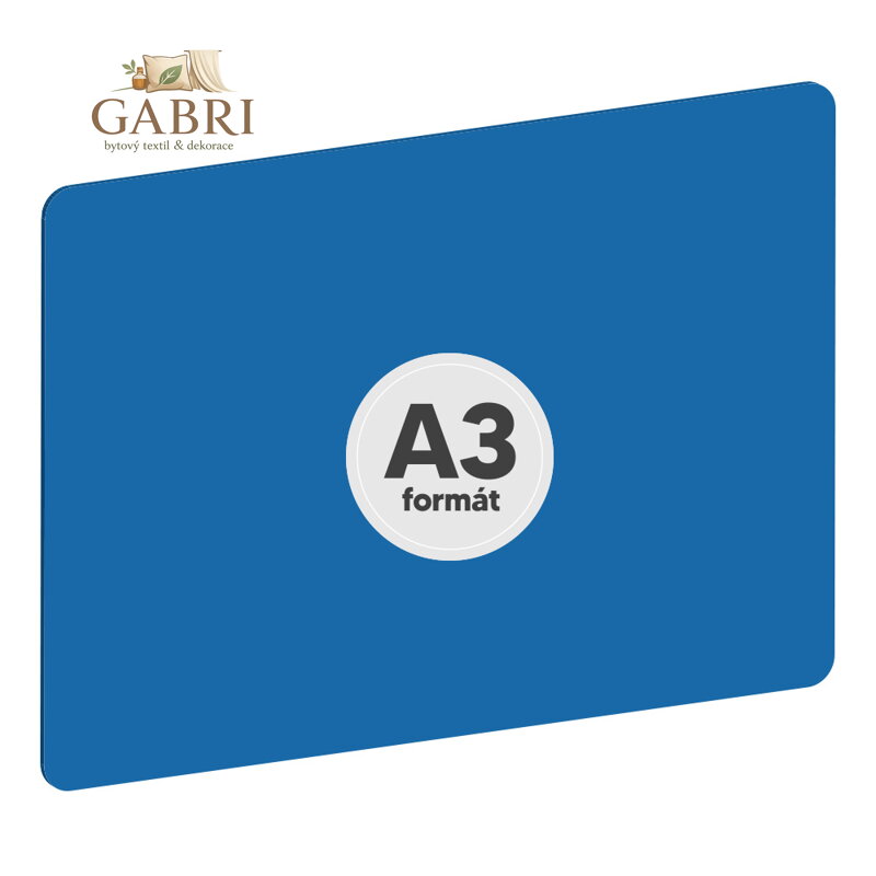 Modelovací podložka na stůl A3 modrá