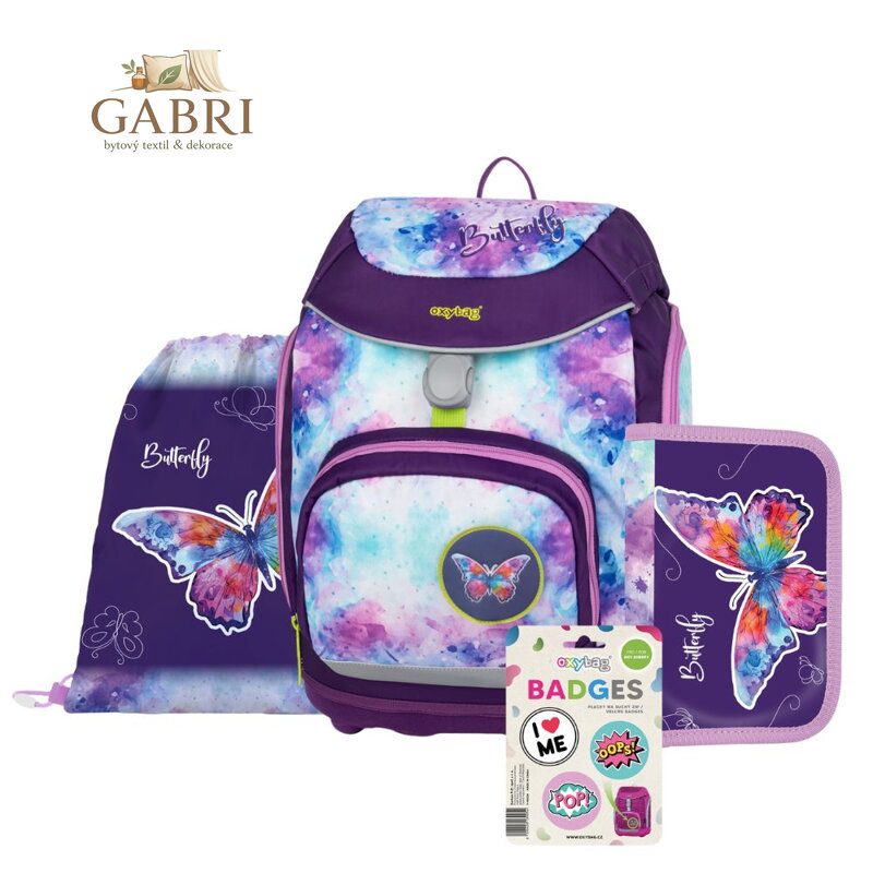 Set 4dílný OXY Sherpy Motýl