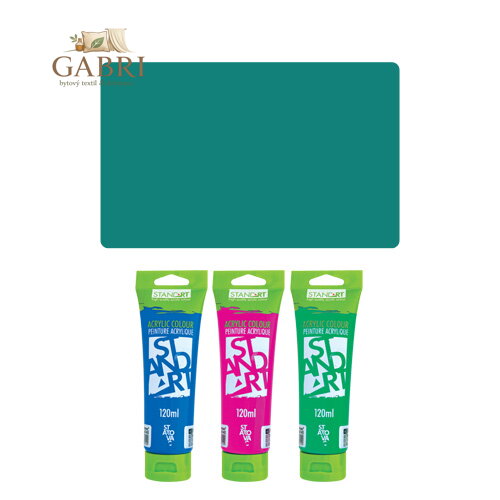 Akrylová barva JUNIOR 120 ml zelená 480