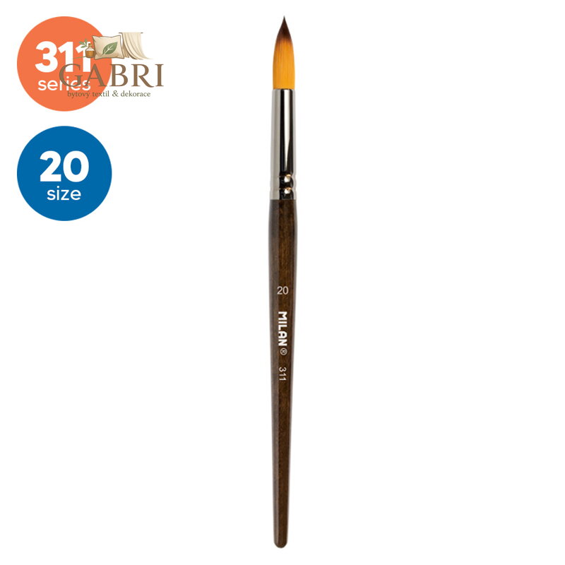 Štětec kulatý MILAN č. 20 - 311