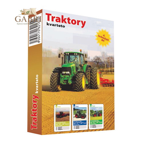 Karty hrací - Kvarteto Traktory