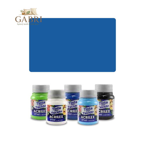 ACR Barva na textil 37ml, Cobalt blue
