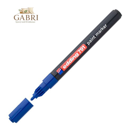 Popisovač lakový Edding 791 modrý