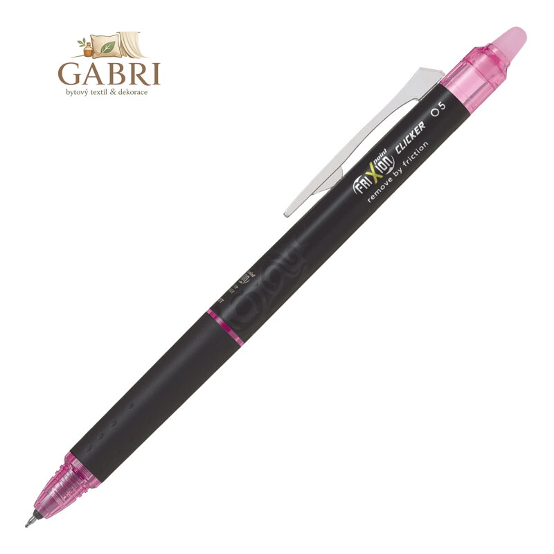 Pero Roller PILOT FriXion Point Cliker 0,5 mm synergický hrot - barva růžová