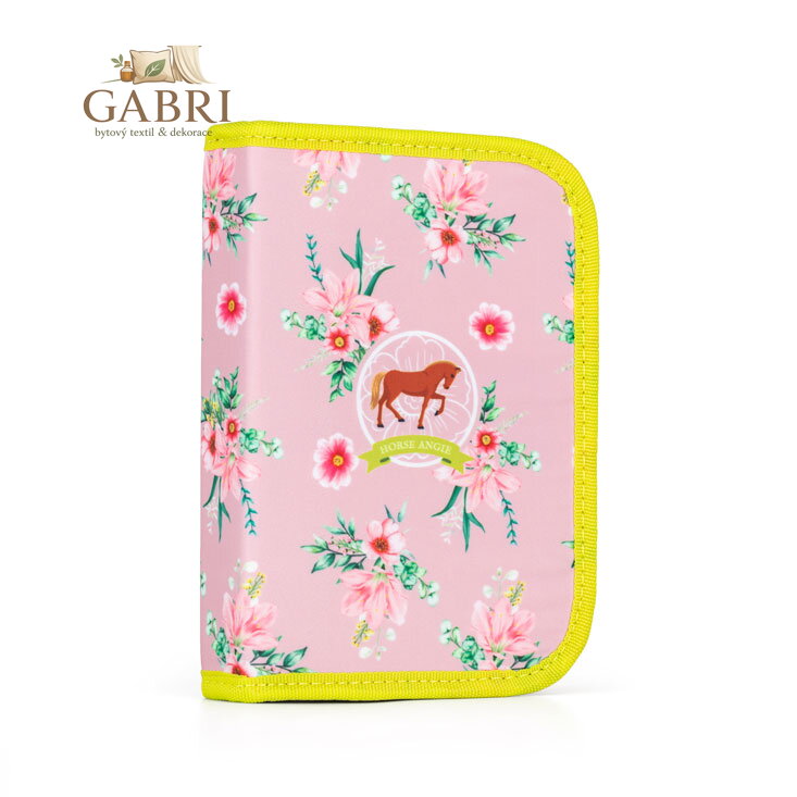 Penál 1 p. 2 chlopně, plný kůň