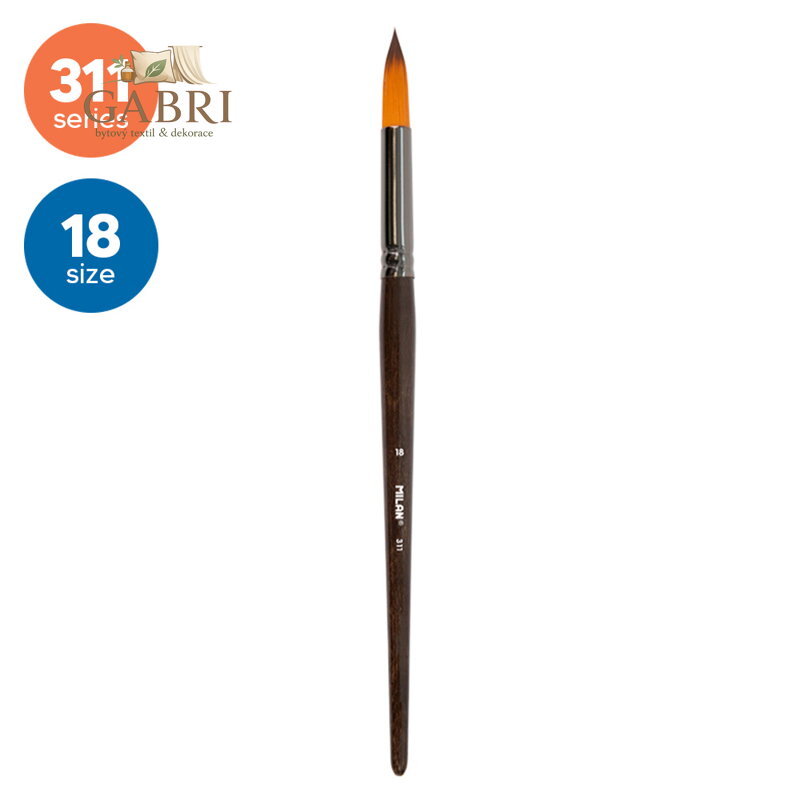 Štětec kulatý MILAN č. 18 - 311