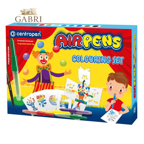 Fixy - foukací CENTROPEN 1500/9 Colouring set