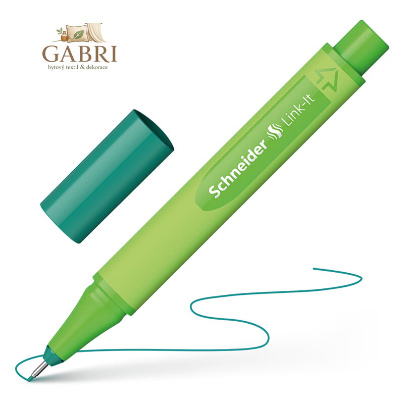 Popisovač Schneider Link-It 0,4 mm tyrkysová