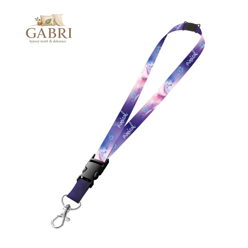 Klíčenka s karabinkou Pegas