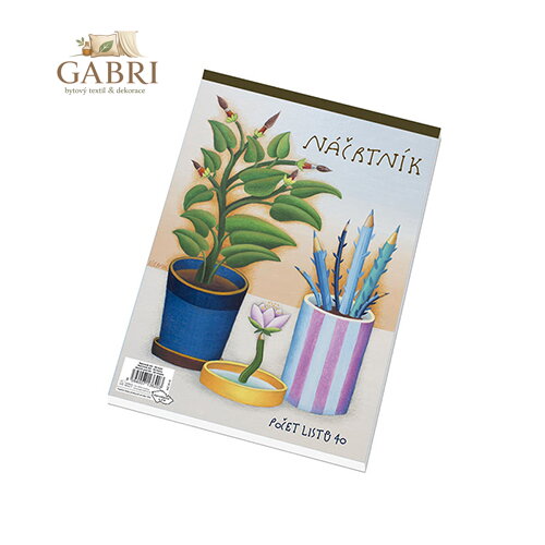 Náčrtníků A4 40 listů 90 g