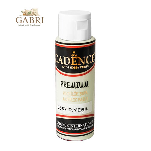Akrylová barva CADENCE Premium,pastel.zelená,70 ml