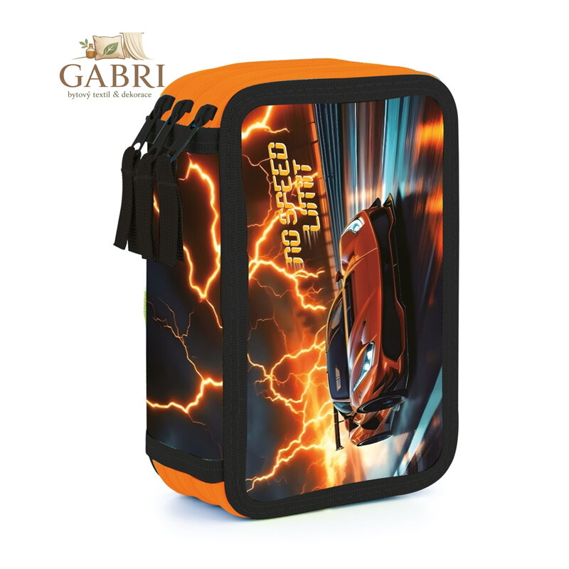 Penál 3 p. prázdný auto 2