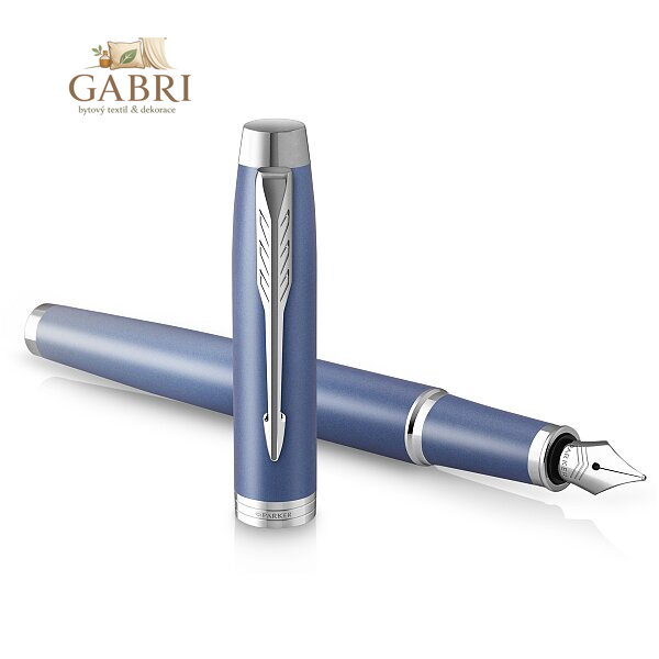 Pero plníci PARKER IM Writing Rituals Blue GT, hrot F