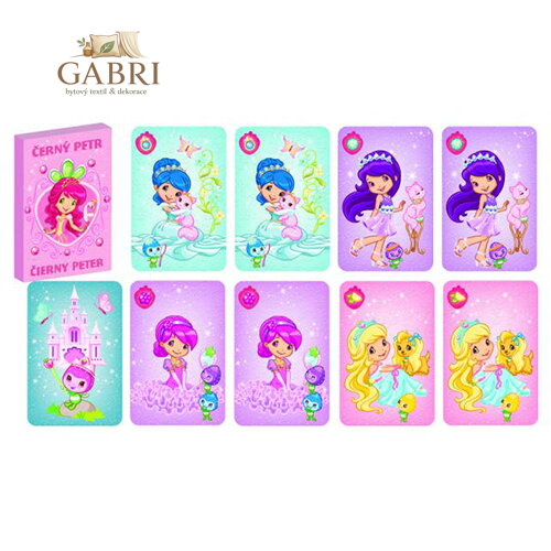 Karty hrací - Černý Petr - Akim Strawberry