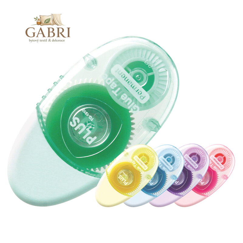 Lepicí strojek TG-1510 (6 mm x 12 m) - 5 barev