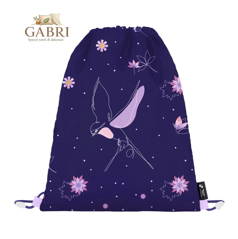Sáček na cvičky Flowers