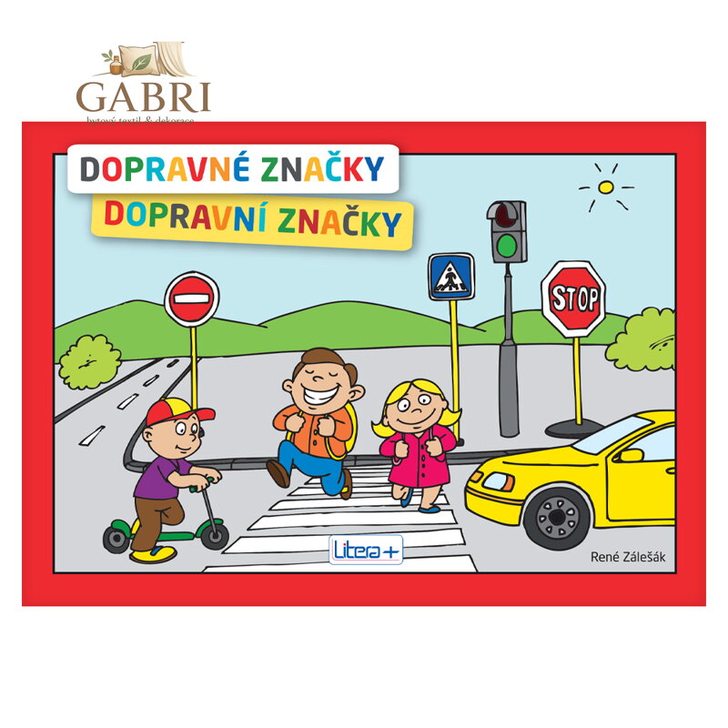 Omalovánka A5 Litera - Dopravní značky