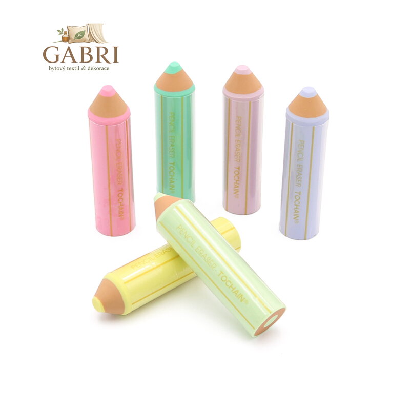 Pryž pastelka (mix barev /cena 1ks)