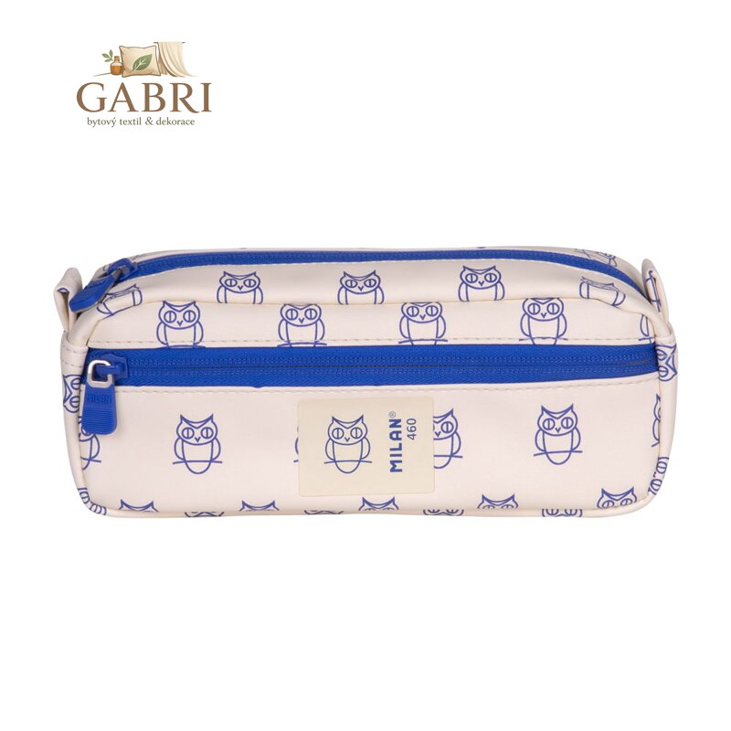 Pouzdro MILAN 460 (2-zipový, prázdný) - béžový