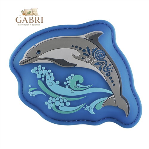 Blikající obrázek Magic Mags Flash Delfín k aktovkám Step by Step GRADE, SPACE, CLOUD, 2v1