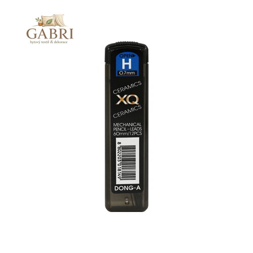 Grafitové tuhy DONG-A  H / 0,7 mm, 12 ks
