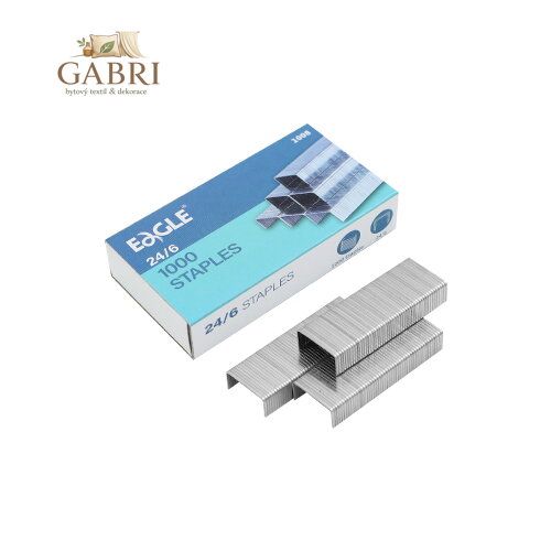Spony do sešívačky EAGLE 24/6, 1000 ks