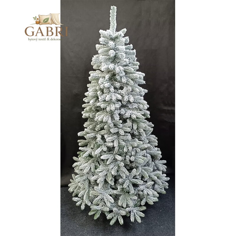 Vánoční stromek Jedle - Gumovník se sněhem 170 cm