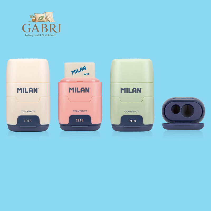 Guma + dvojité struhadlo MILAN Compact 1918 series /1ks