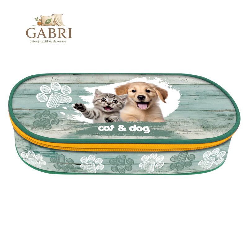 Penál JUNIOR S8 - Kočka a pes