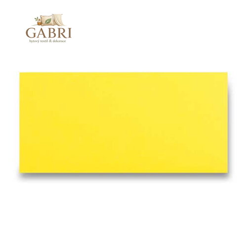 Obálka CF - DL žlutá samolep. 120g. (20ks)