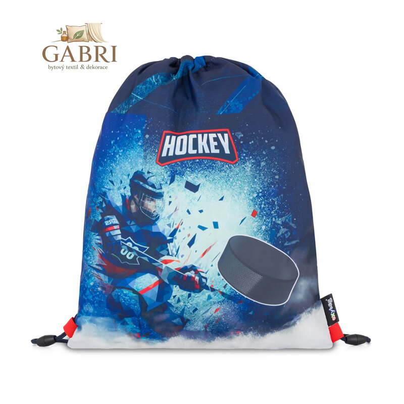 Sáček na cvičky Hokej