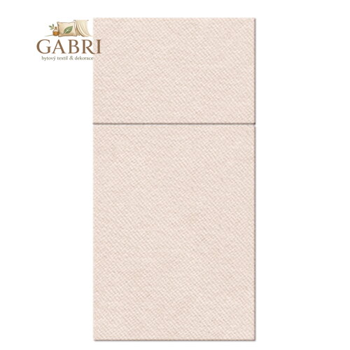 Sáčky na příbory PAW AIRLAID 40x40 cm Monocolor (beige), 25 ks/bal