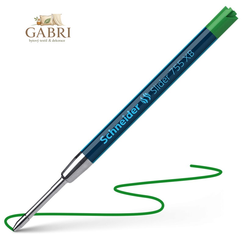 Náplň kuličková Schneider Slider 755 XB - zelená