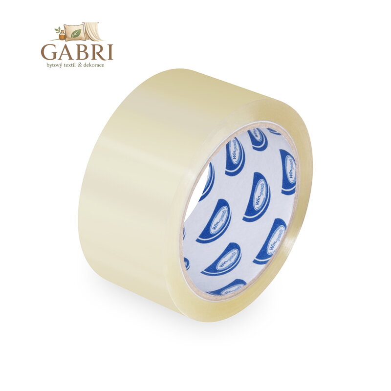 Lepící páska transparentní 48 mm x 66 m