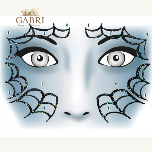 Nálepky na tvář Pavouk