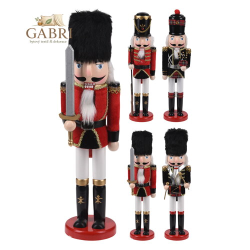 Figurka - Louskáček 38 cm, mix / 1ks