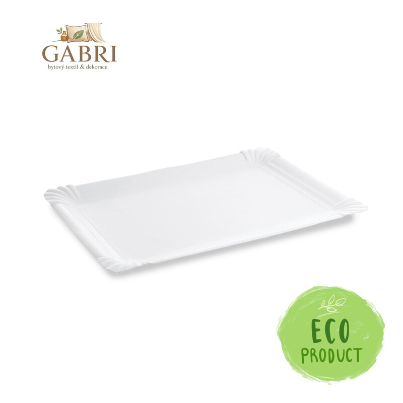 Tácky papírové 21x29 cm, 125 ks (č. 7)