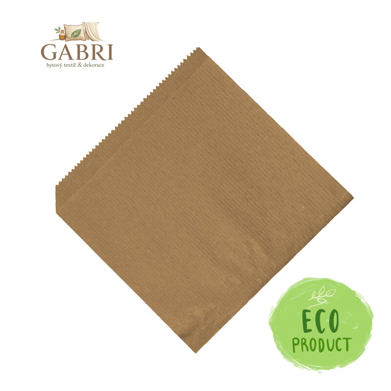 Kapsy na hamburger/kebap - hnedé 16 x 16 cm (500 ks)