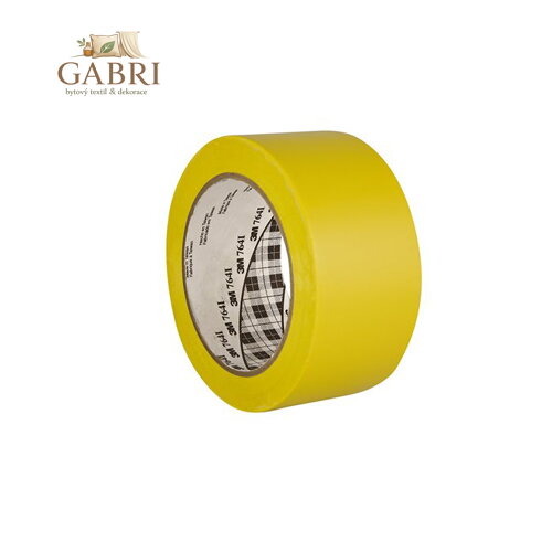 Označovací páska, 50 mm x 33 m, 3M, žlutá