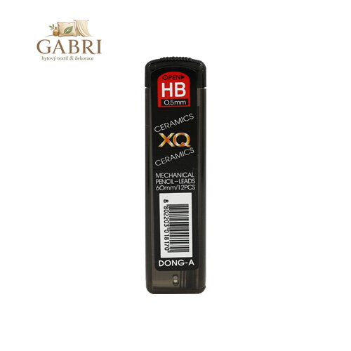 Grafitové tuhy DONG-A HB / 0,5 mm, 12 ks