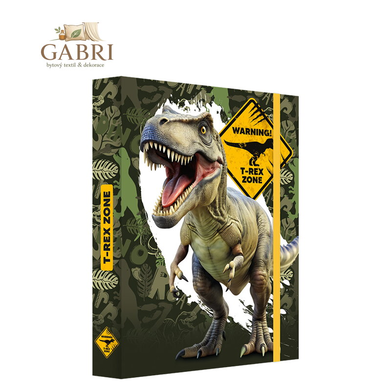 Box na sešity A5 Jumbo MAX S9 T-Rex Zone